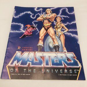 Masters of the Universe Trading Card Sticker Album 3/4 Empty He Man 1983 Panini